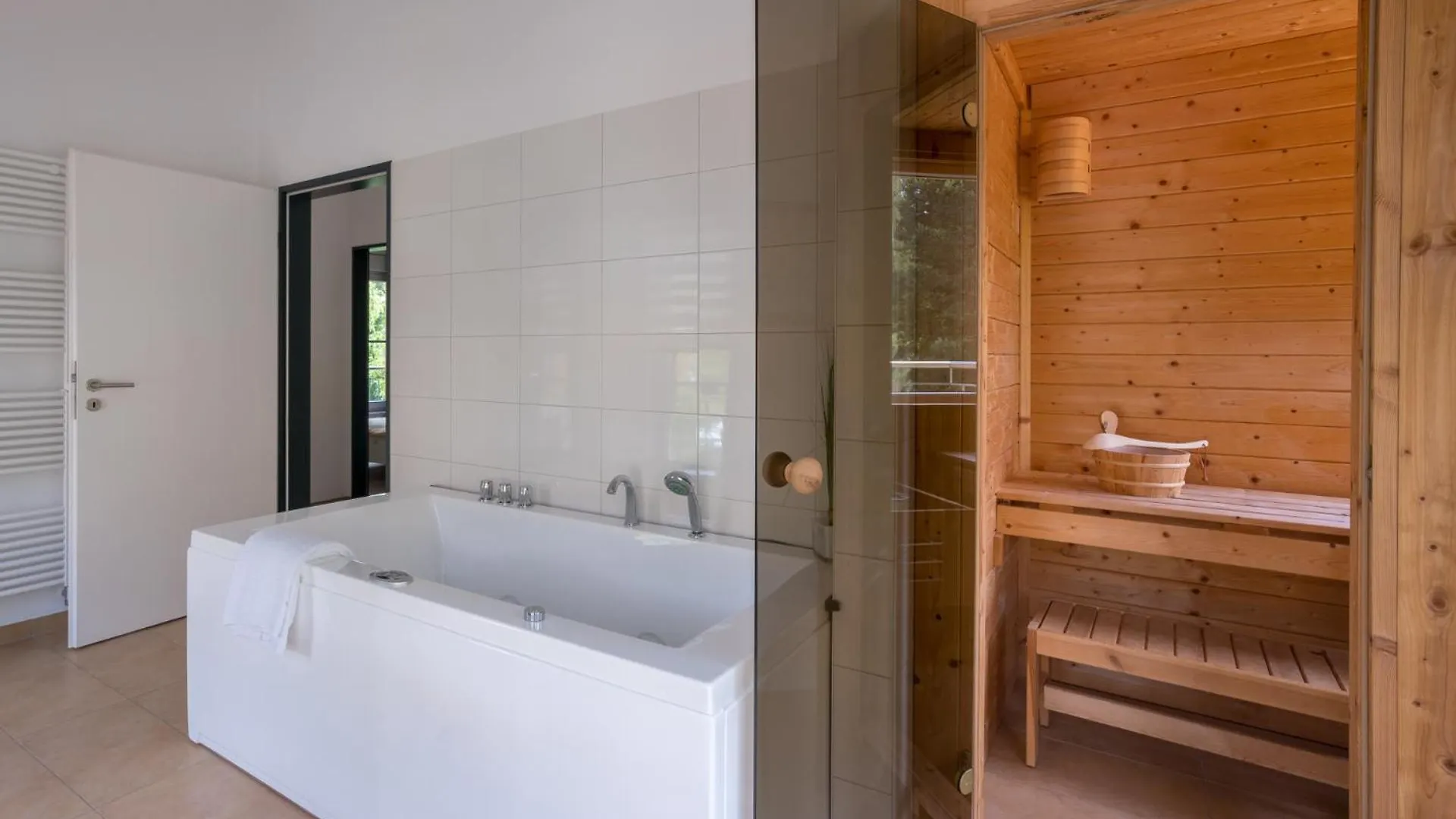 別荘 Ferienpark Ruebezahl Am Mueggelsee, Haus 20 Mohn Mit Eigener Sauna, Idealer Ort Fuer Natur- Und Erholungssuchende, Fuer Radfahrer Und Familien Mit Kindern ベルリン